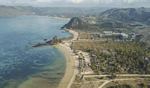 Pesona Wisata Lombok dari Ketinggian