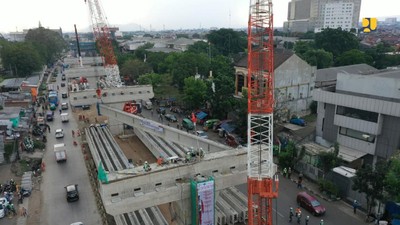 Intip Progres Flyover Kopo, Penangkal Kemacetan di Bandung