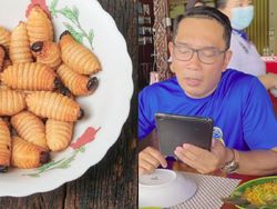 Ridwan Kamil Tantang Bima Arya dan Hengky Kurniawan Cicip Ulat Sagu, Ini Reaksinya