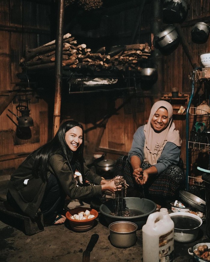 Sabrina Anggraini, Kekasih Belva Devara yang Doyan Makanan Tradisional