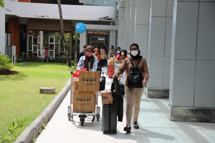 Suasana Bandara Internasional I Gusti Ngurah Rai Bali