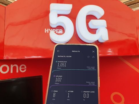 Telkomsel membawa ayanan internet super ngebut berupa 5G tersedia di PON XX Papua 2021.