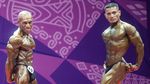 Adu Kekar Atlet Binaraga di PON Papua