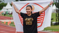 Dia baru berlatih kembali tiga pekan lalu. Makanya, dia juga puas kendati tidak mencatatkan best time-nya, 13,3 detik di Asian Games 2018 Jakarta.  