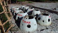 Dosen ilmu kelautan di Universitas Bangka Belitung Indra Ambalika Syari menuturkan apartemen ikan yang dibuat merupakan media penenggelaman dan monitoring.