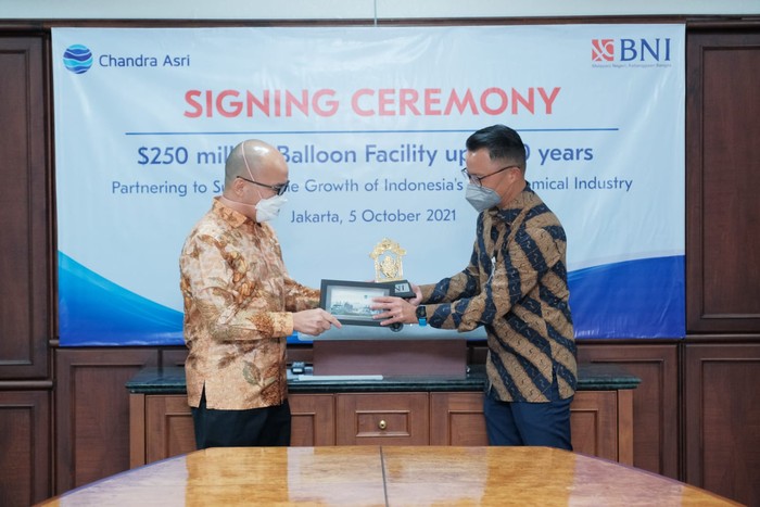 Chandra Asri Raih Fasilitas Balloon Payment USD 250 Juta dari BNI dengan Tenor Hingga 10 tahun Untuk Ekspansi dan Pertumbuhan Bisnis