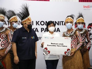 Erick Thohir Puji Komunitas Seni hingga Budaya Binaan IndiHome di Papua