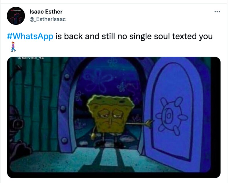 Meme Instagram WA down