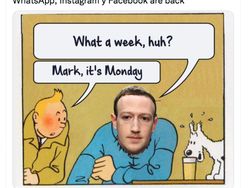 Meme Lucu WhatsApp dan Instagram Tumbang Lama Banget