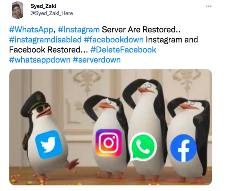Meme Instagram WA down