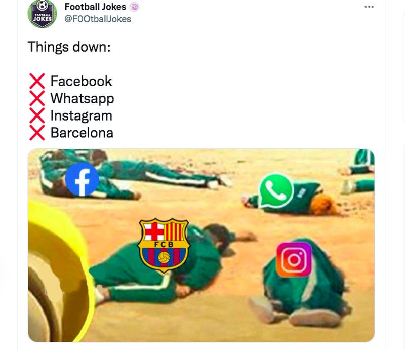 Meme Instagram WA down