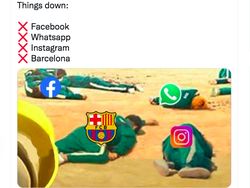 Meme Lucu WhatsApp dan Instagram Tumbang Lama Banget