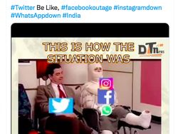 Meme Lucu WhatsApp dan Instagram Tumbang Lama Banget