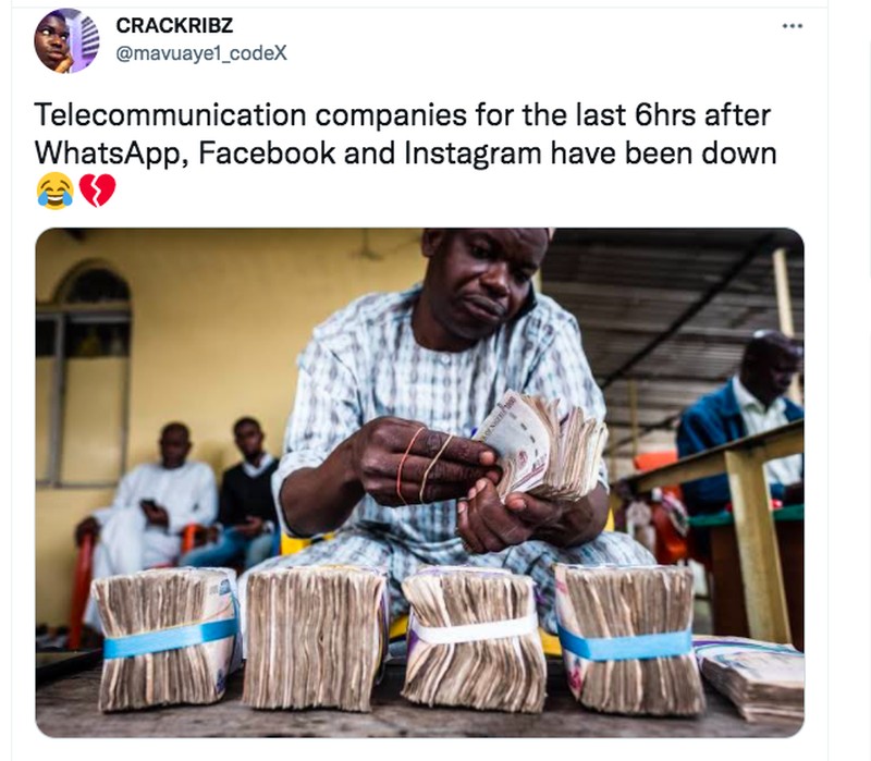 Meme Instagram WA down