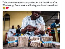 Meme Lucu WhatsApp dan Instagram Tumbang Lama Banget