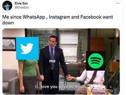 Meme Lucu WhatsApp dan Instagram Tumbang Lama Banget