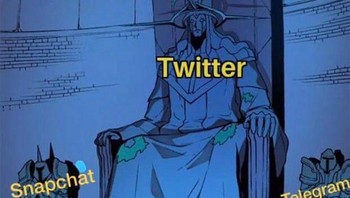 Semua meyembah Twitter karena jarang down dan jadi tempat pelarian jika Instagram atau Facebook bermasalah. Foto: Twitter