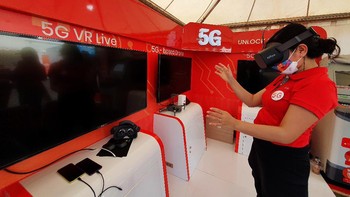 Beberapa use case yang dihadirkan antara lain 5G Virtual Reality (VR) live, 5G VR based drone, dan 5G VR tourism.