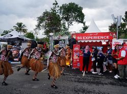 Menjajal Ketangguhan 5G Telkomsel di Papua