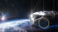 Wisatawan akan naik balon stratosfer bertekanan nol dan kapsul ruang angkasa bertekanan hingga 100 ribu kaki (World View)