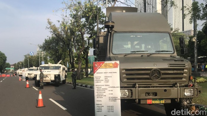 Pameran Alutsista di Depan Istana