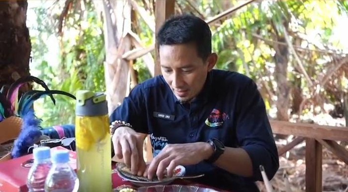 Raffi Ahmad dan Sandiaga Uno Terpikat Kelezatan Papeda, Ini Kata Mereka