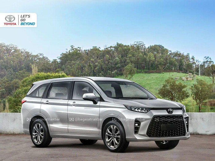 Render All New Toyota Avanza 2022 oleh Bagas Satria Akbar