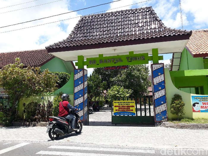 SD Bantul Timur, Selasa (5/10/2021).