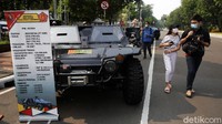 Pameran alutsista dalam rangka Hari TNI ini akan digelar hingga 6 Oktober 2021.