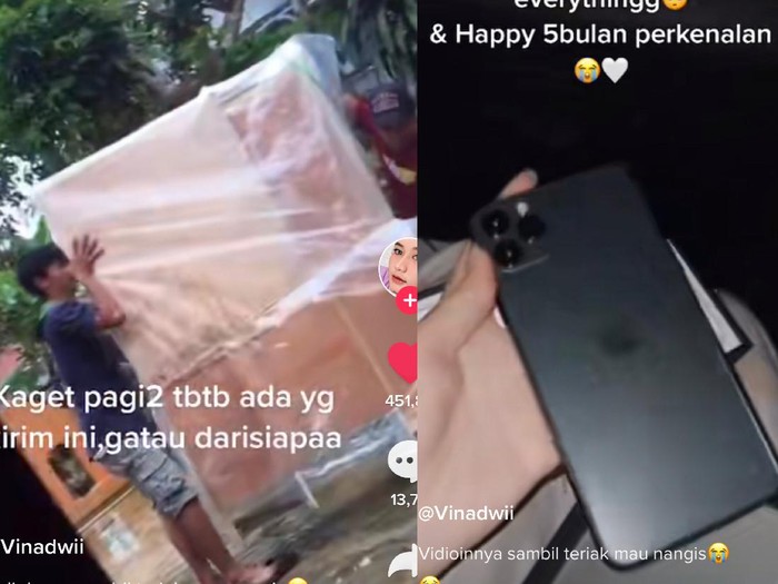 5 bulan pacaran, wanita viral ini dapat kado meja rias dan Iphone dari pacarnya. 5 bulan pacaran, wanita viral ini dapat kado meja rias dan Iphone dari pacarnya.