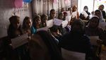Aksi Guru dan Anak-anak di Afghanistan Tuntut Kesetaraan Pendidikan