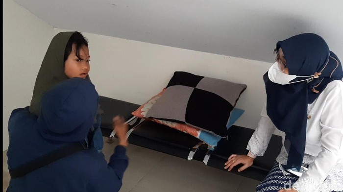 Bocah menangis histeris ditinggal ibunya besuk pasien di RSUD Tasik