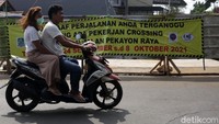 Pengerjaan ini ditargetkan selesai pada 8 Oktober mendatang.
