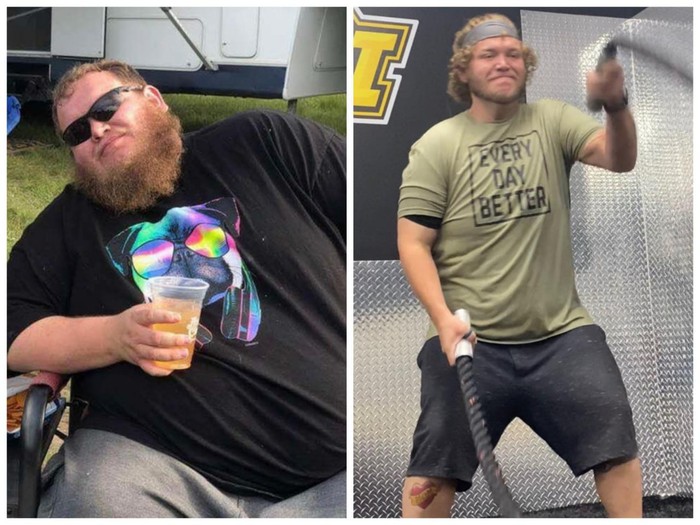 Berhenti Minum Cocktail dan Tak Lagi Makan Fast Food, Pria Ini Berhasil Turun BB 99 Kg!