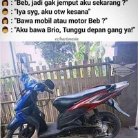 Pacarnya pasti auto terkejut pas lihat definisi Brio yang dimaksud si cowok. Ada-ada saja memang ide netizen Indonesia yang bikin bengek.. Foto: 1cak.com