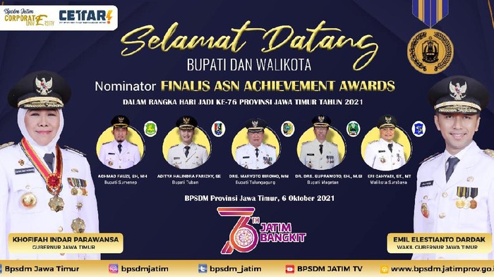 Gelar ASN Achievement Awards 2021, Khofifah Ingin Kembangkan Potensi ASN