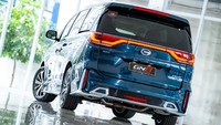 Bumper belakang juga mendapat sentuhan dengan aksen yang mirip dengan bagian depan. Foto: GAC Motor Philippines