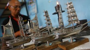 Kerajinan Timah Asal Babel Ini Ada yang Dijual Sampai Rp 20 Juta
