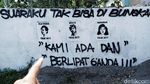 Mural-Grafiti Bernada Kritikan Muncul di Klaten, Ini Wujudnya