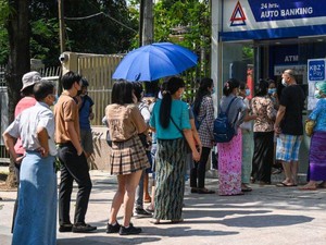 Derita Warga Myanmar Kelaparan karena Corona, Perbankan di Ambang Kehancuran