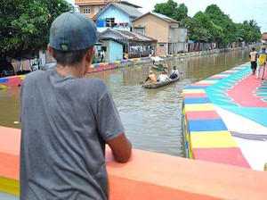 Cantiknya Jalur Pedestrian Sudirman yang Sudah Pindah Lokasi