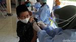 Percepat Herd Immunity, Santri-Pelajar di Gunungkidul Divaksinasi