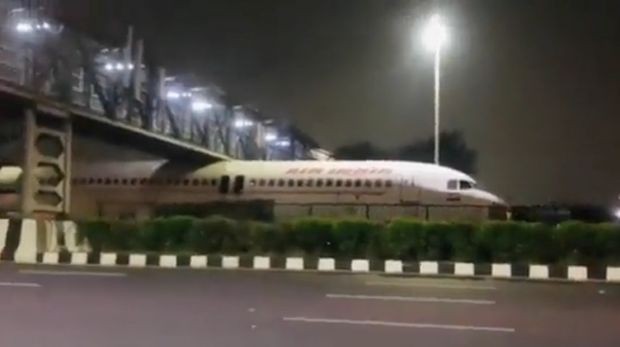 Pesawat AirIndian (TangkapanLayar Twitter)