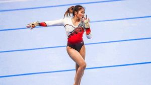 Potret Cantik Atlet Senam yang Bawa Pulang 4 Medali Emas di PON XX Papua