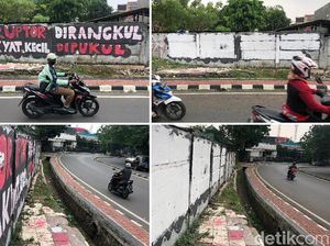Selang Sehari, Mural Koruptor Dirangkul Langsung Dihapus