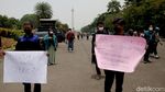 Setahun UU Cipta Kerja, BEM SI Gelar Aksi di Patung Kuda