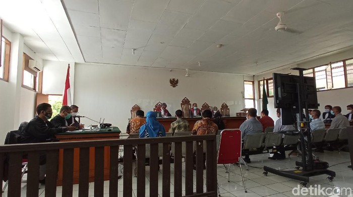 Sidang korupsi bansos Kabupaten Bandung Barat.