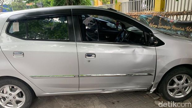 tabrak lari di surabaya
