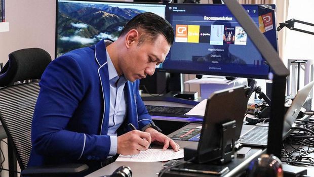 Workstation Ketum Demokrat, Agus Harimurti Yudhoyono (AHY)