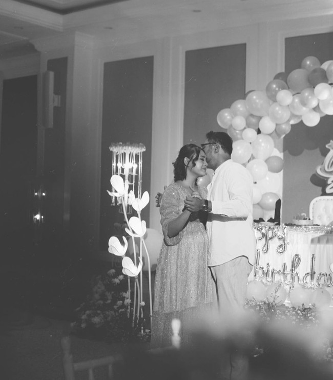 Manda hamilnya dapet banget seperti ibu hamil umumnya, komentar salah seorang netizen. Manda kek bumil beneran totalitas banget love deh, tambah netizen lain. Foto: dok. Instagram/@abudherypastrana